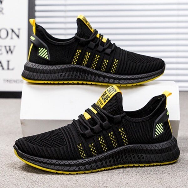 Men Shoes Breathable Lac-up Man Casual Shoes Sneakers